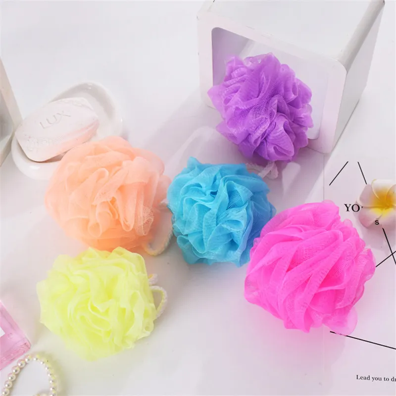 20 Gram Mesh Bath Sponge Small Mesh Pufa Ball Ball Kolorowa siatka Prysznic Gąbki dla dzieci