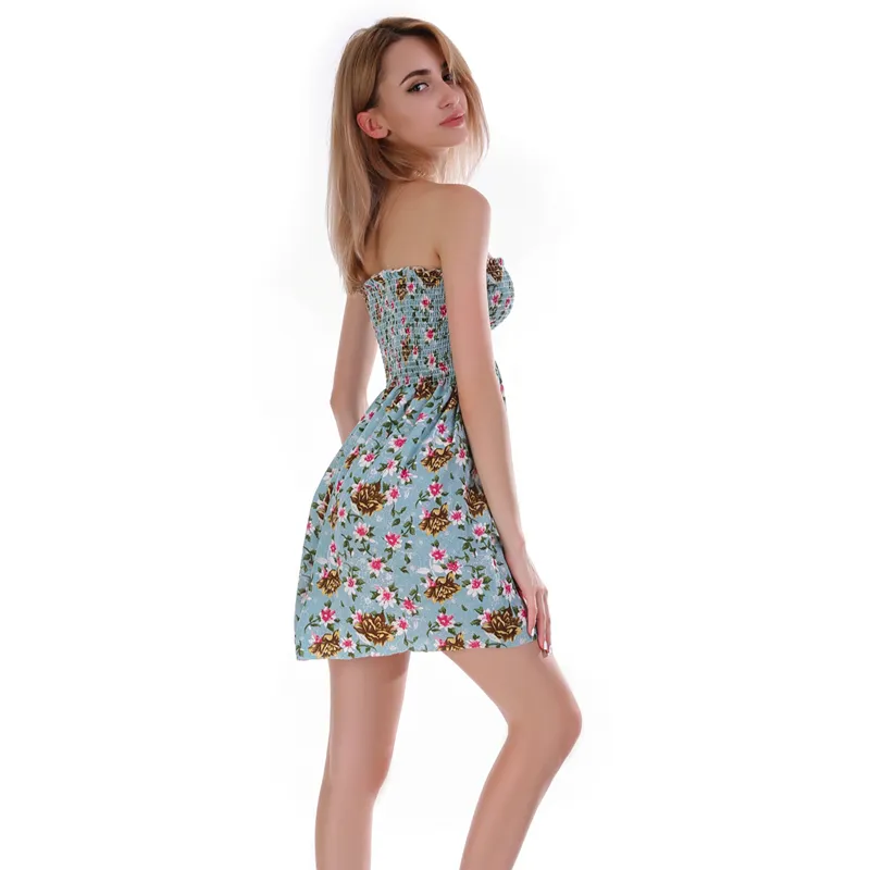 Señora en mini vestido cheap