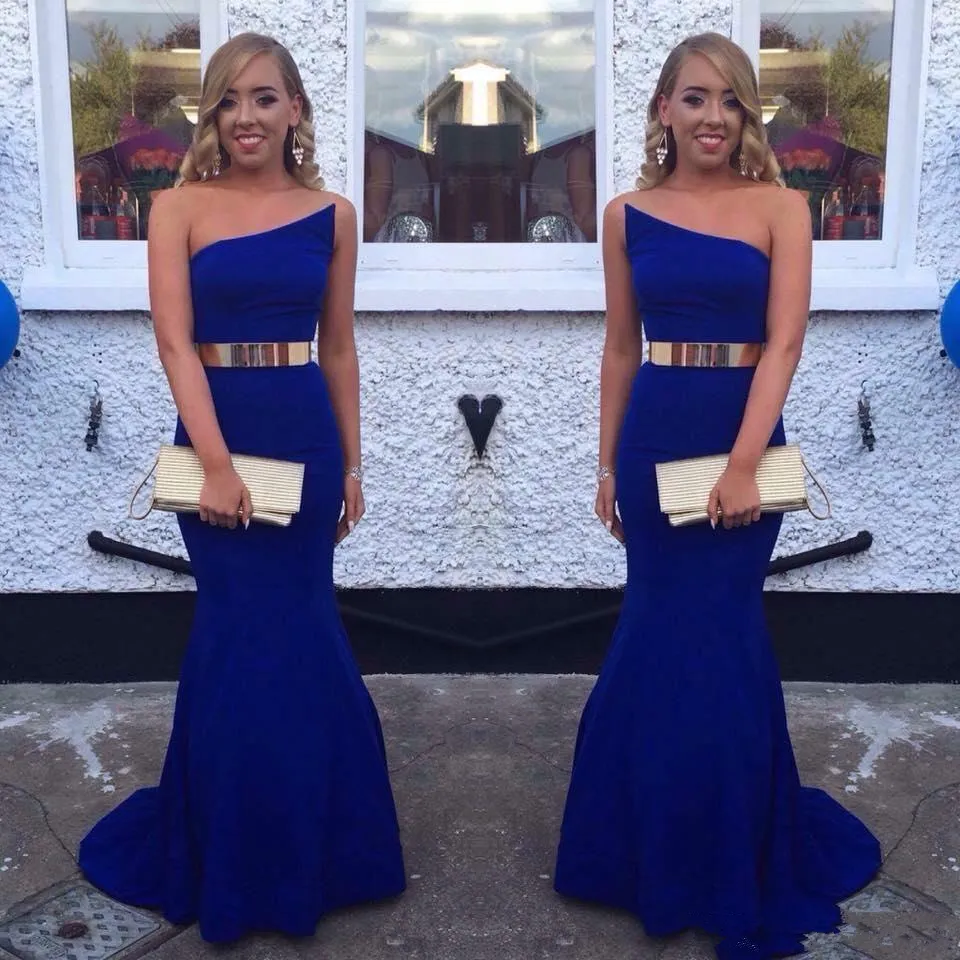 Custom Strapless Mermaid One Sleeve Prom Dress 2019 Long Maxi Gown For Evening Parties And Special Occasions At Affordable Prices From Deardressh 65.33 DHgate.Com