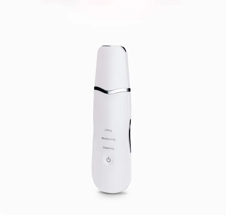 Vente chaude profonde rechargeable portable professionnel électrique facial machine à éplucher les ultrasons nettoyant visage épurateur de peau pour un usage domestique