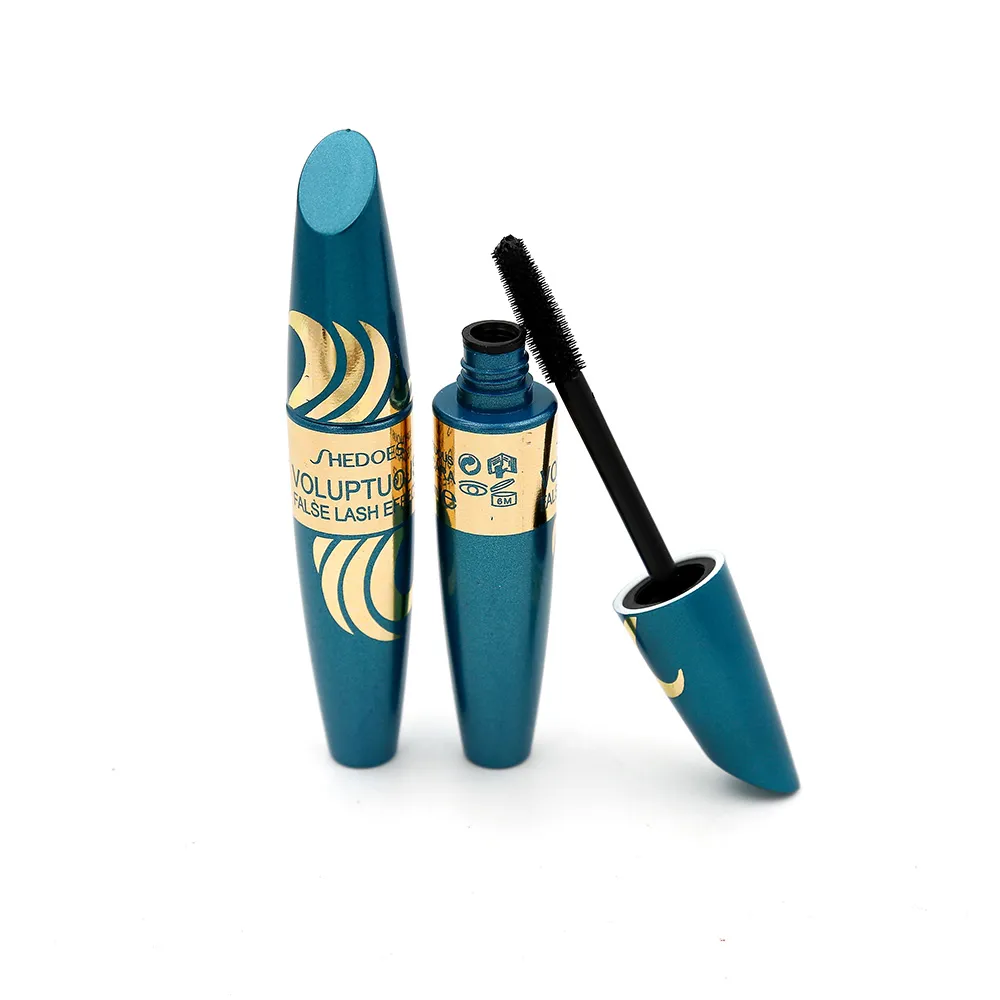 Mascara marque Volume de croissance des cils 24 pièces effet faux cils Super Mascara pour les yeux Extra longue durée soie clair étanche 8255