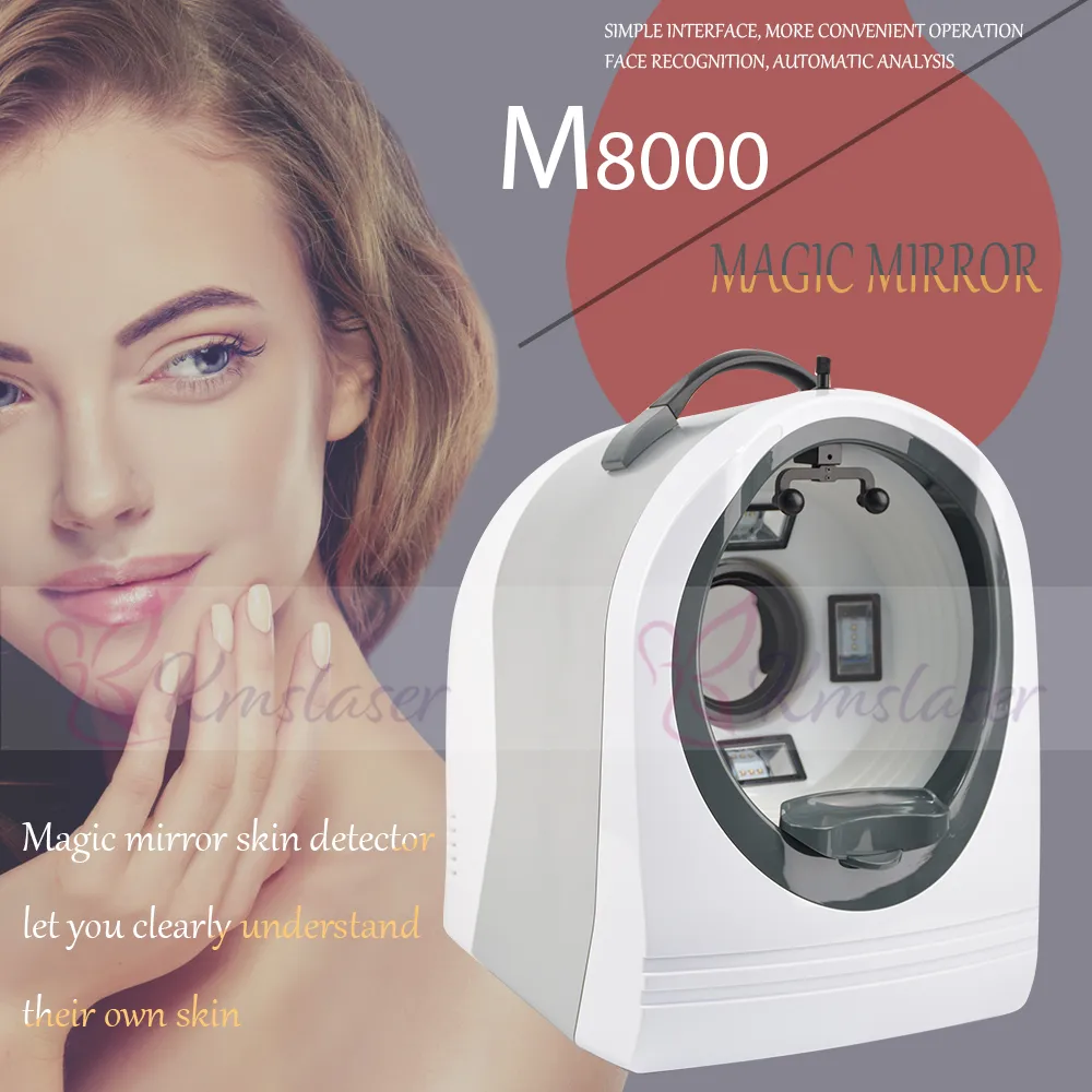 2020 Новое поколение Magic Mirror Intelligent Skin Analyzer Face Skin Анализ машины Оборудование для салонов красоты Оборудование для лица