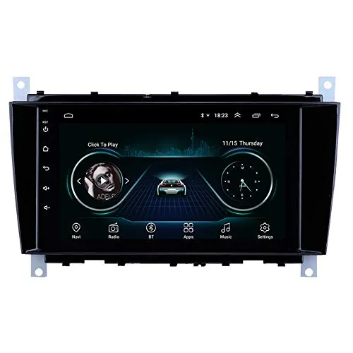 8 "Android GPS Radio Video Video Video dla 2004-2011 Mercedes Benz C55 W203 W209 W219 z obsługą Bluetooth Wi-Fi Carplay DVR