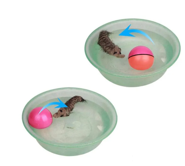 FunWeasel Ball Rolling Jumping Moving Dog Cat Toy With Motorized Motor Water Friendly Perfect For Dogs Cats From Toys2000 2.34 DHgate.Com