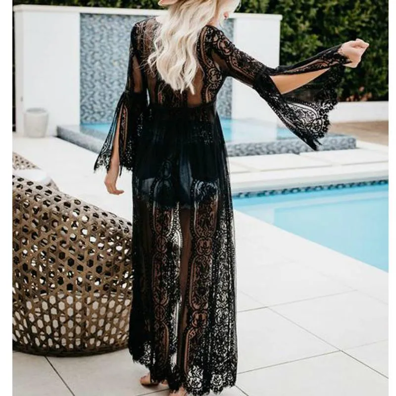 chinese dress ladies Coco Lace Silk Kimono
