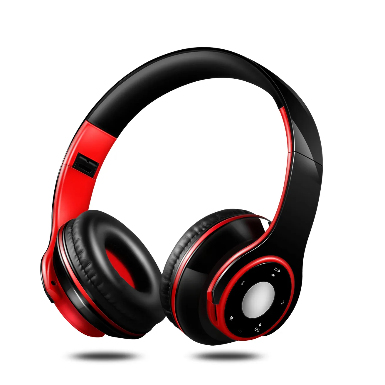 Nya trådlösa hörlurar Bluetooth Headset Hörlurar med mikrofon Låg bashörlurar för dator Telefon Sport MP3-spelare