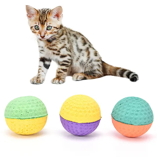Cat play balls shop