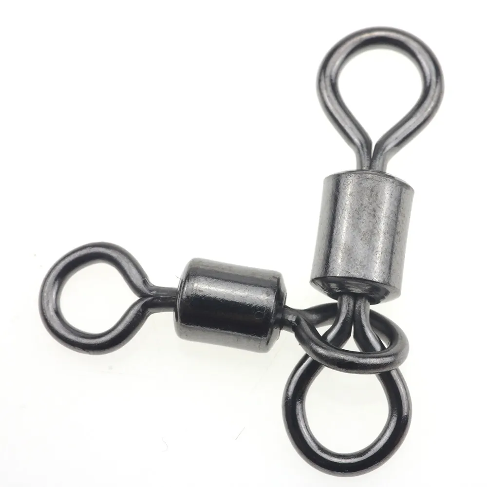Rompin lot 3 Way Fishing Swivel Rolling Triangle Joint Rolling Swivels  Fishhooks Sea Fishing Line Connector Snap Tackle4600598 From D3kr, $11.11