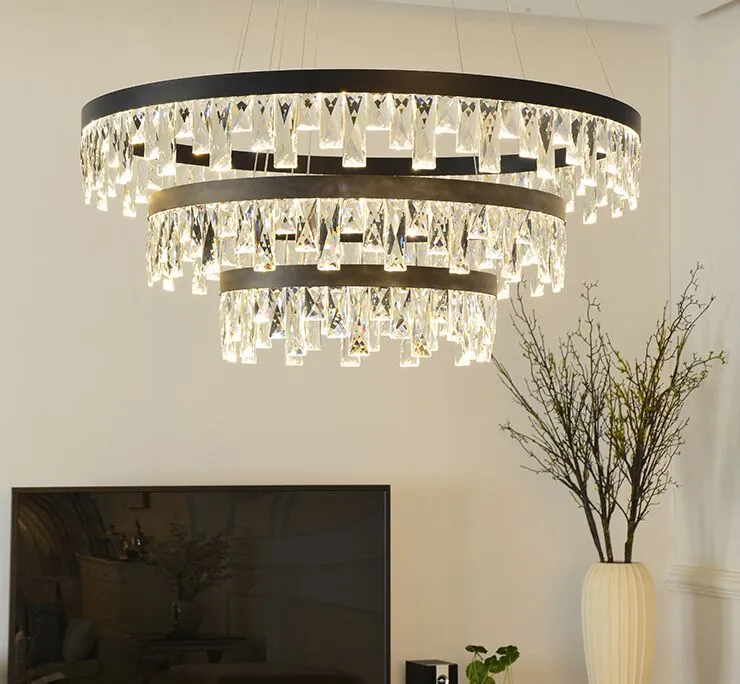Lustre en cristal nordique lumière salle à manger LED lampe suspendue pendentif moderne LED lampes suspendues salle à manger lustre plafond suspendu MYY