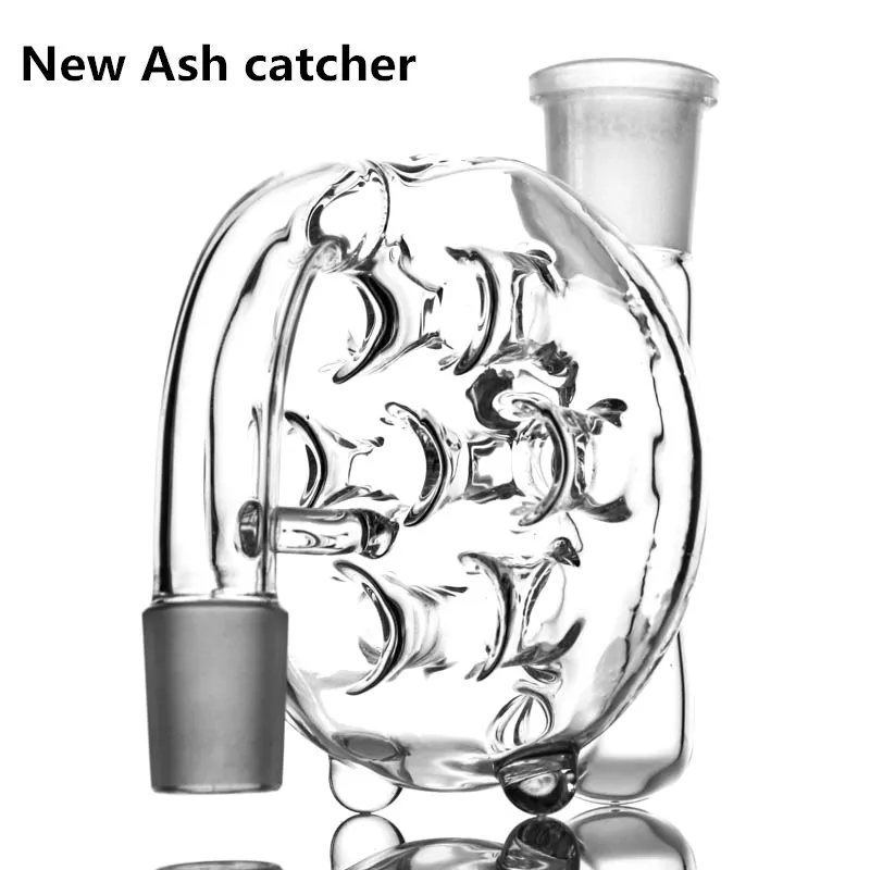 NIEUWE ASHUIDSCATCHER Gaten PERC 14 mm 18 mm Joint Adapter Percolator Reclaimer voor glazen bongs Dab Rig Hookahs