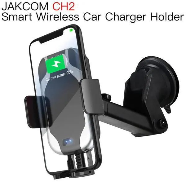 JAKCOM CH2 Intelligent Sans Fil Chargeur De Voiture Mont Titulaire Vente Chaude Dans le téléphone portable Supports titulaires comme vélos getihu tableau de bord support de téléphone