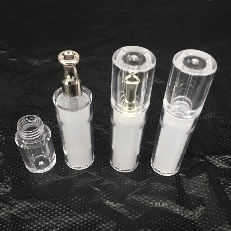 Darmowe DHL Pet Clear White Tube Vape Cartridges Opakowanie Rezystancja dziecka Pojemnik Vape Pen Chińska Rura do jednorazowego szkła Vaporizer