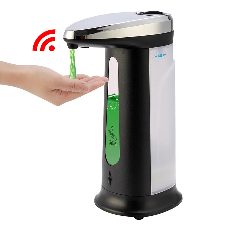 400ml Automatyczny dozownik mydła do mydła Inteligentny SOAP Dispensador Touchless Dozownik mydła ABS do łazienki kuchennej