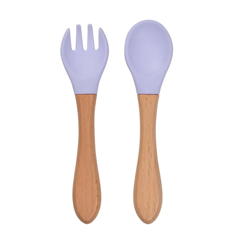 Silicone Learning Spoon, Silicone Meal Spoon Set