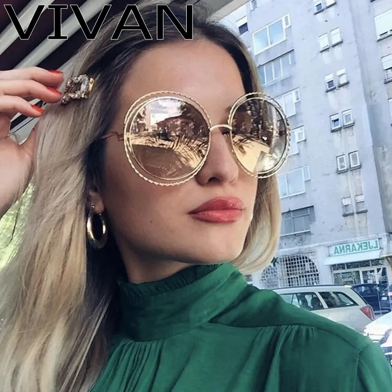 Cría embargo Al borde Gafas De Sol Redondas De Lujo Mujeres 2020 Marcas De La Marca Hombres Gafas  De Sol Damas Gradient Black Lens Lentes Mujer Gafas De Sol UV400 De 18,5 €  | DHgate