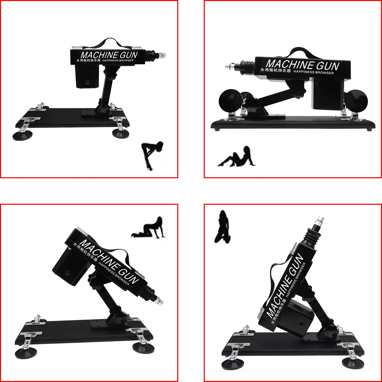 Automatic Sex Machine Gun with Dildo Thrusting Adjustable Speed 24V 48W  Metal Vibrator from Dhgate Sex Furniture - price 62.95