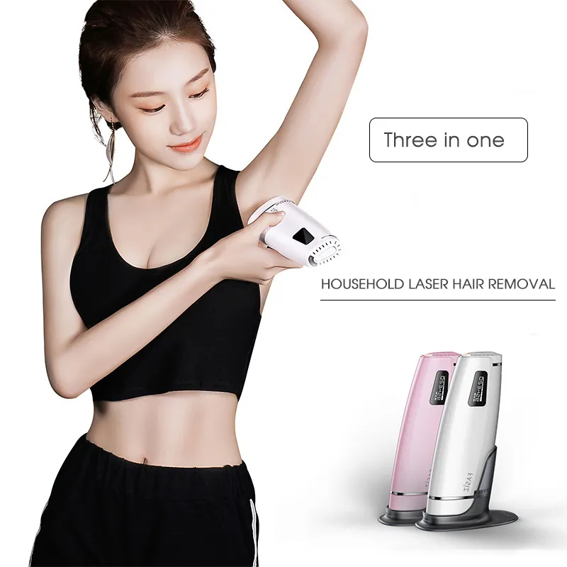 3 In 1 IPL Laser Haarverwijdering Machine Elektrische Laser Epilator Depilador Dames Body Bikini Oksel Permanente Haarverwijdering