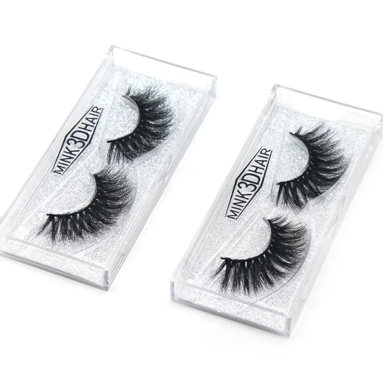 Rzęsy 3D Real Norek rzęsy Naturalne Długie Fałszywe Rzęsy 100% Ręcznie Made False Lashes Eye Extension Cilios Długie rzęsy