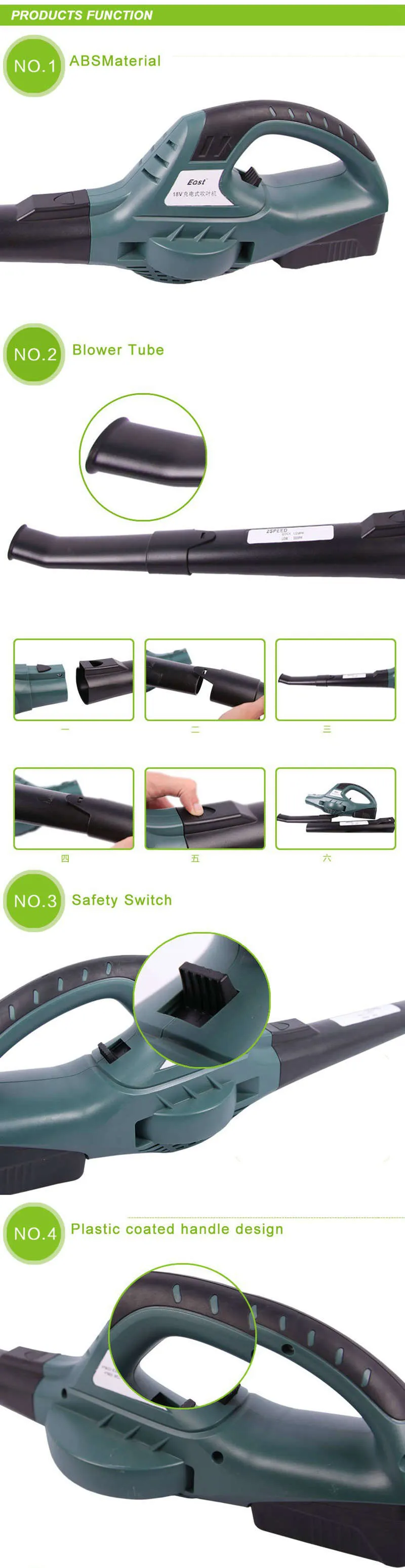 Mcgregor cordless on sale leaf blower