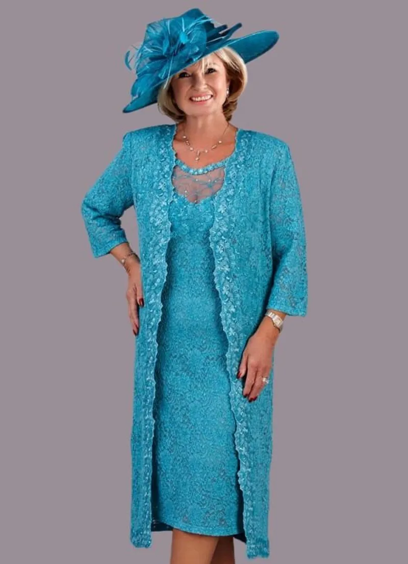 Stunning Plus Size of groom pantsuits with Beaded Long and Short Sleeves - Perfect Wedding Guest Dress and Knee-Length Sheath Outfit Stunning Plus Size of groom pantsuits with Beaded Long and Short Sleeves - Perfect Wedding Guest Dress and Knee-Length Sheath Outfit
