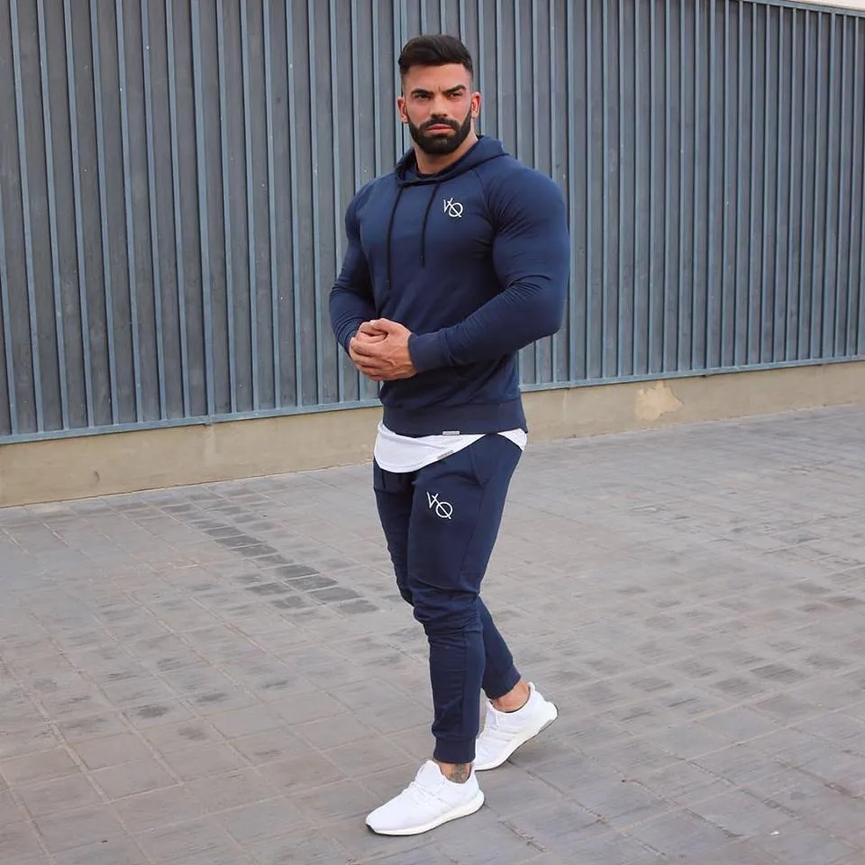 MOOSELINE Mens Tracksuit Tracksuit Sports Suit Home Suit (M, Black