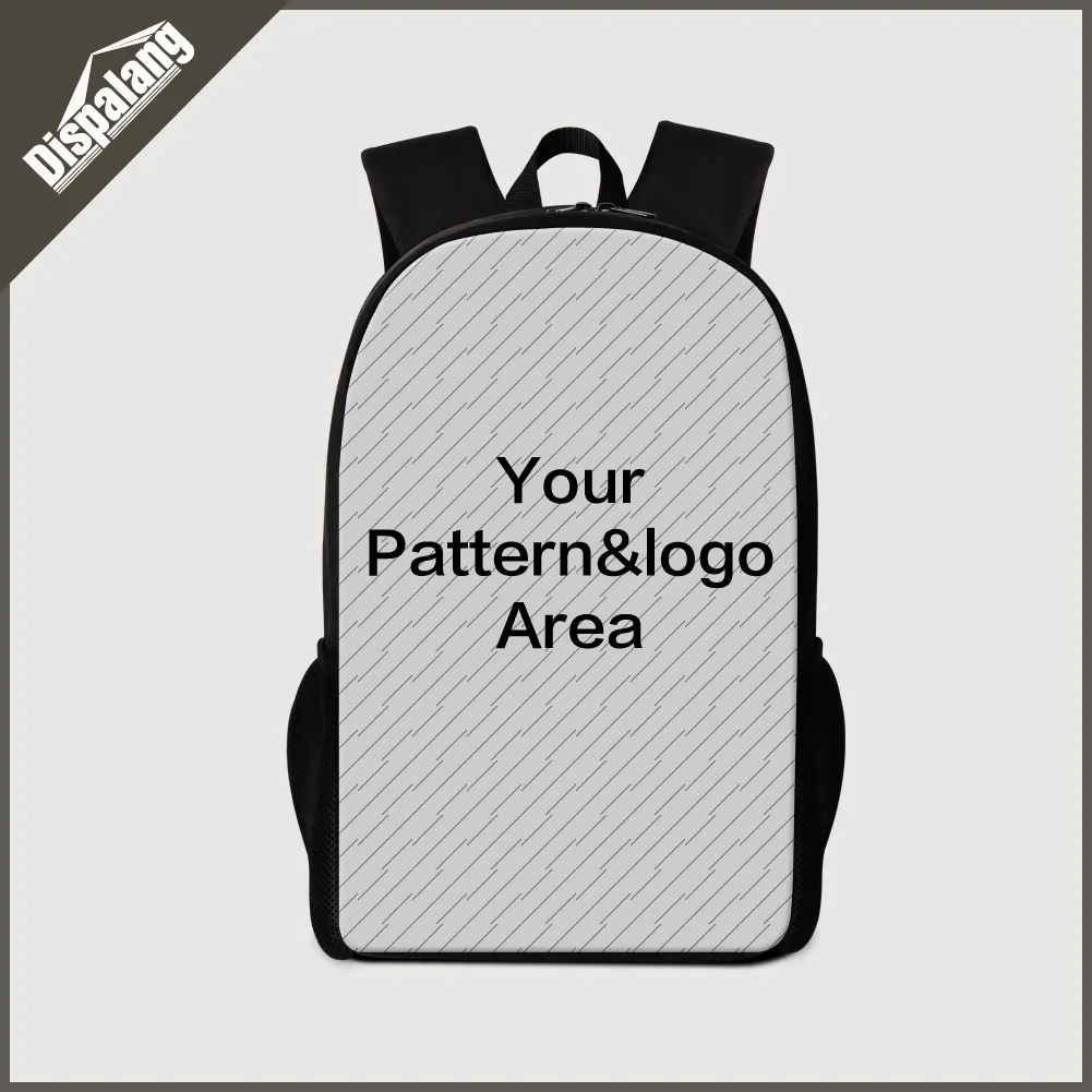 Bolsas Personalizadas Personalizadas Impressão 3D Mochilas para Laptop Feminino Homens Mochilas de Viagem Mochilas Escolares Mochilas Mochilas Mochilas Bolsas Sac A Dos