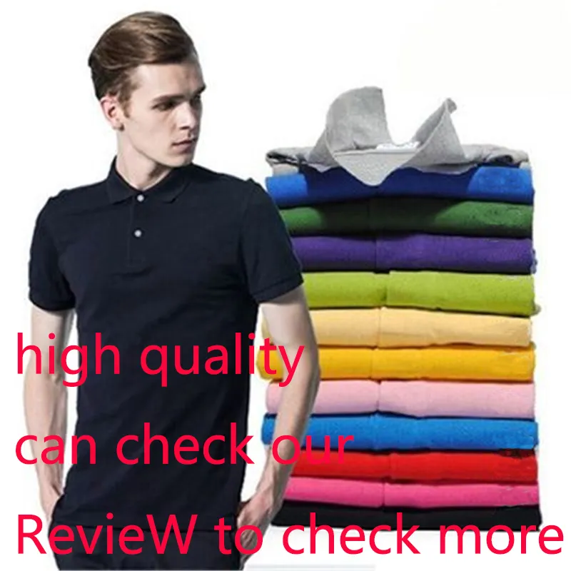 2018 Marca Designer Verão Polo Tops Bordado Luxo Camisas Moda Mens Polo Homens Mulheres High Street Casual Top Tee