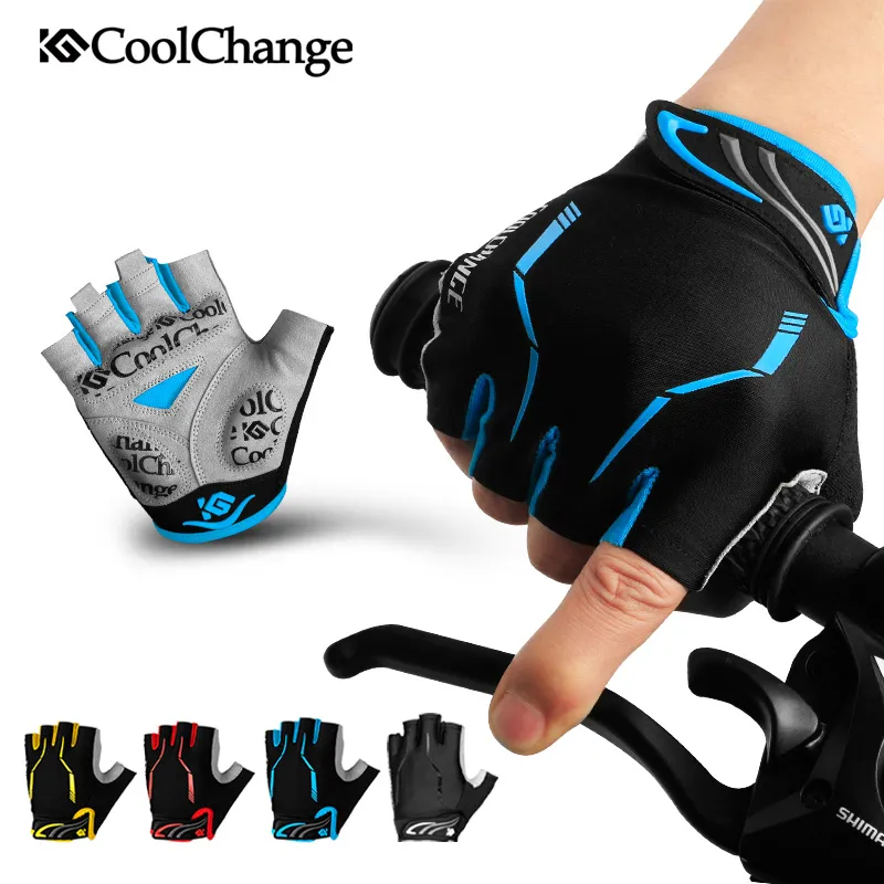 CoolChange Guantes De Ciclismo De Medio Dedo Para Hombre Y Mujer, Guantes  Deportivos De Verano A Prueba De Golpes Para Bicicleta, Guantes De GEL Para  Bicicleta MTB, Guantes De Ciclismo Por Hlq1027