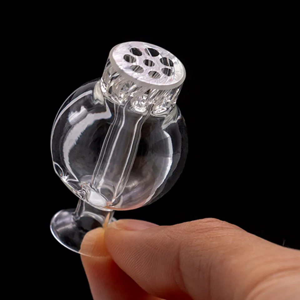 Accessoires pour fumer Cyclone Riptide Verre Spinning Carb Cap OD 30mm Dôme pour Quartz Banger Terp Perles Bong