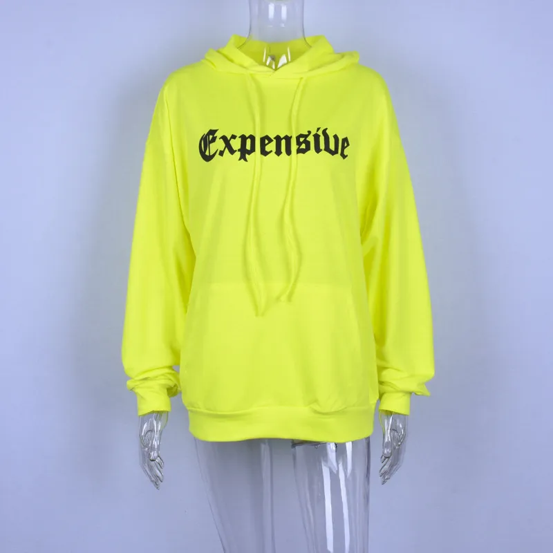 Sweatshirts Spring Autumn Oversized Hoodie Women Letter Female