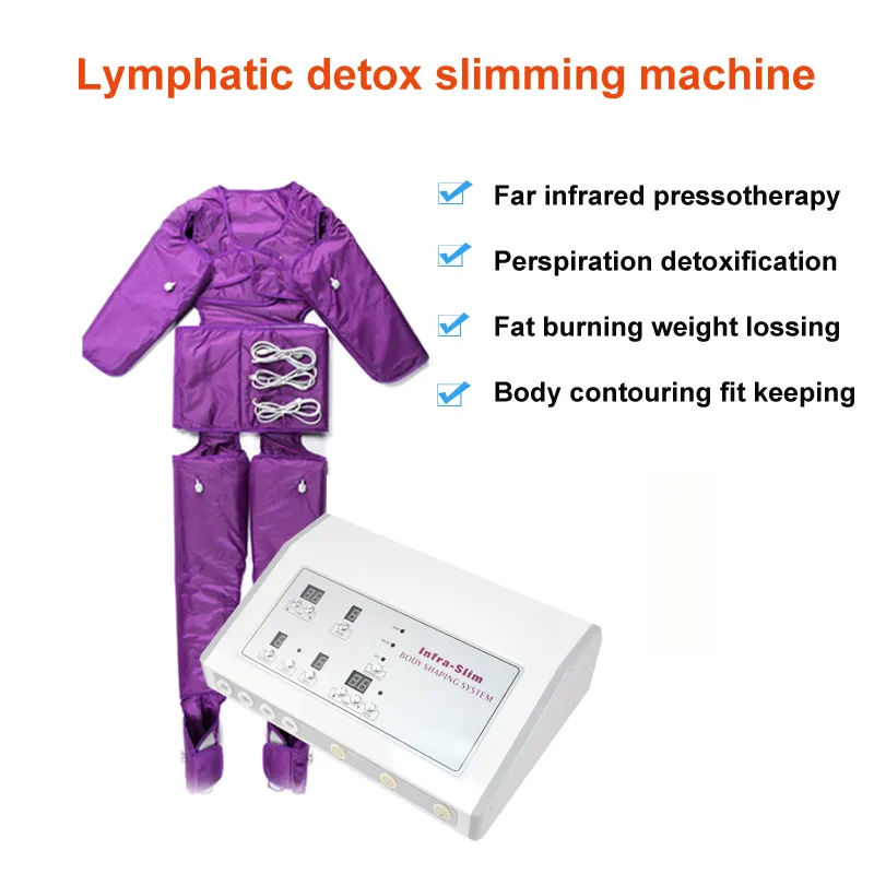 PRO AIR WAVE TRYCKS FAR VÄRME PressoTerapy Body Butting Weight Loss Machine