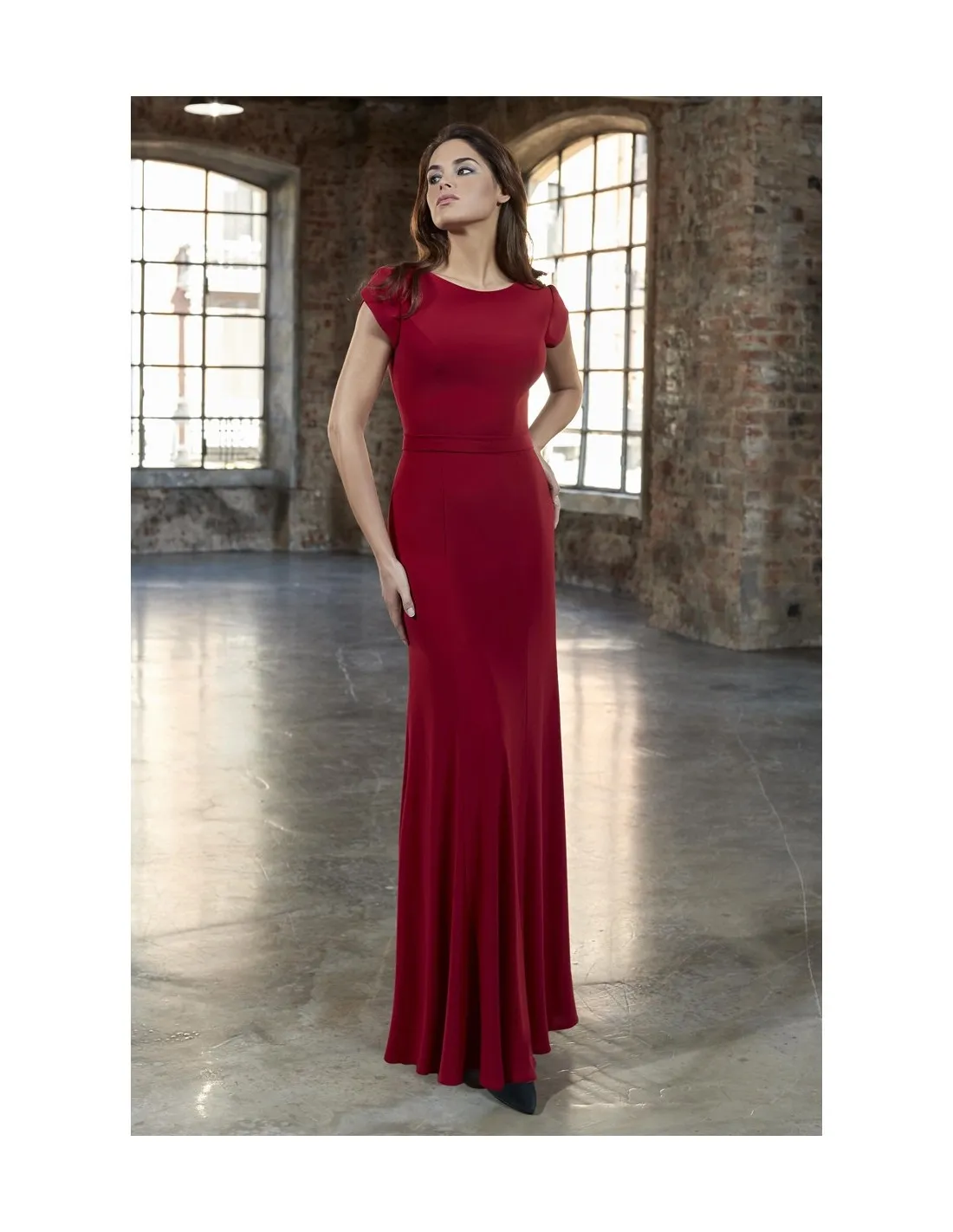 Vestidos largos sencillos 2025 2019