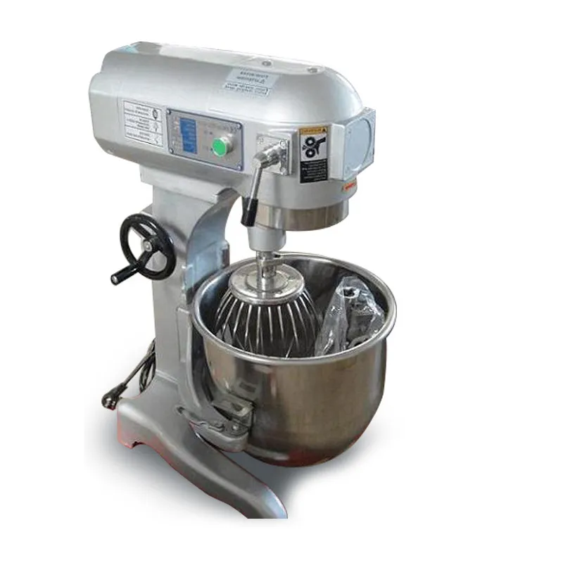 Kommersiell degblandare Maskiner110V / 220V / 440V Dough Kneading Machine Molmixer Egg Beater Kitchen Food Mixer 20L