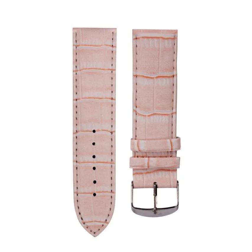 Cinturini per orologi di qualità superiore Cinturino per orologi da polso con fibbia in acciaio con cinturino in morbida pelle da 20 mm Mar30