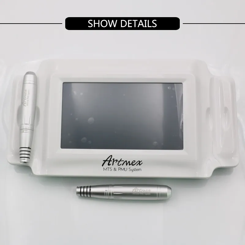 Интеллектуальная косметика 2 в 1 Татуировка постоянное оборудование для макияжа двойная ручка цифровая микропигция ArtMex V8 MTS PMU уход за кожей