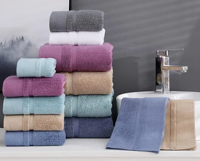 Thick Towel Sets - Soft & Highly Absorbent Bath Towels