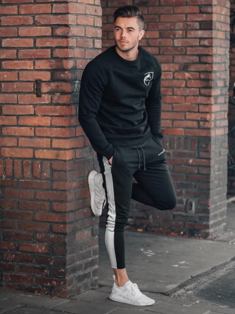 Mens Joggers Casual Pants Fitness Men Sportswear Tracksuit Bottoms