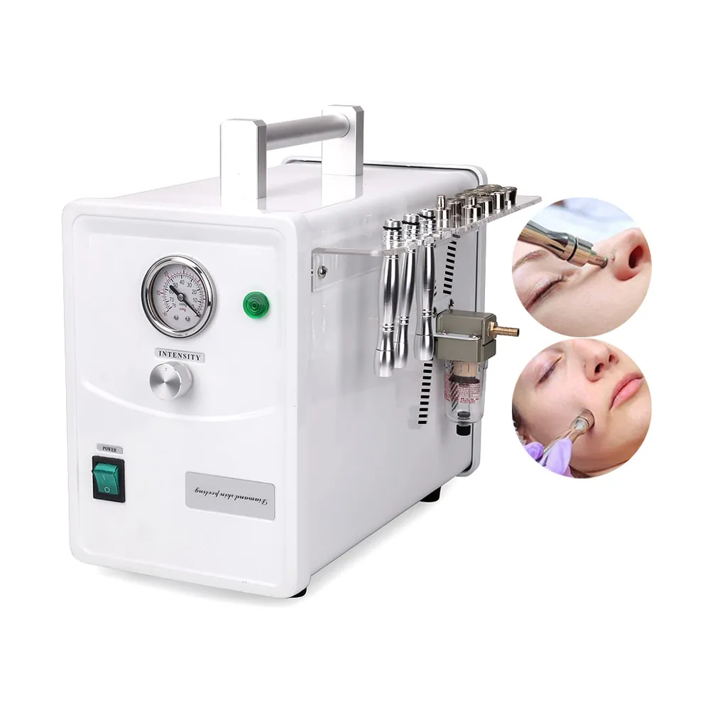 2020 Portable Diamond Dermabrasion Machine Microdermabrasion Facial Skin Föryngring Peeling Device Skönhetssalong eller Hemanvändning