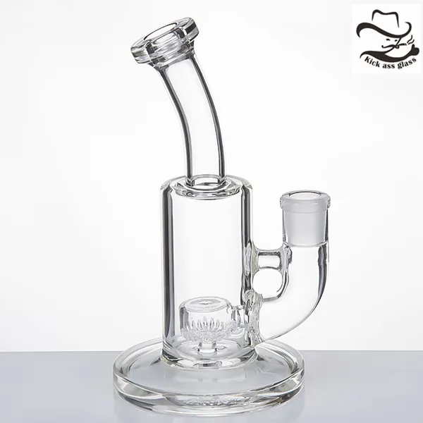 Mini narguilés de vidro Bong grosso Banger Hanger 14 mm Junta fêmea 93 mm de diâmetro 100% alto vidro borosilicato 925