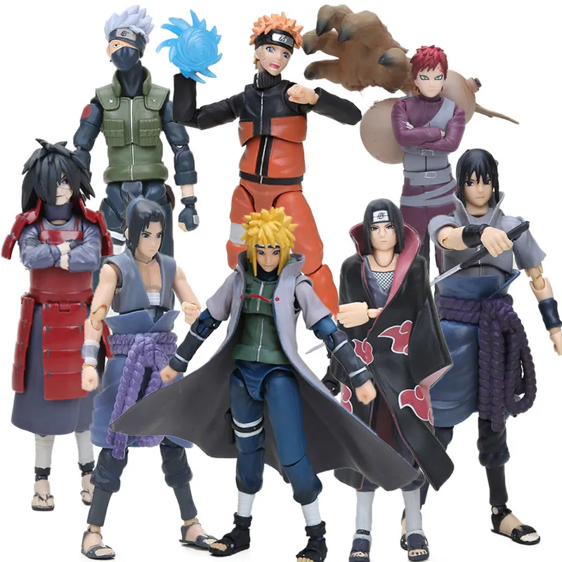 Naruto Hatake Kakashi Anime Action Figures para crianças, Acessórios de  desenhos animados, Boneca modelo, Brinquedos infantis, Presentes de  aniversário legais