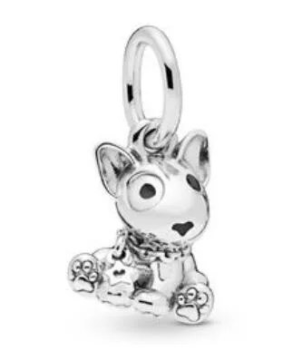 2019 Mother Day Labrador Puppy Charm da appendere Adatto per braccialetti Pandora Charms Argento sterling 925 Perline sciolte originali per fai da te Jew253H