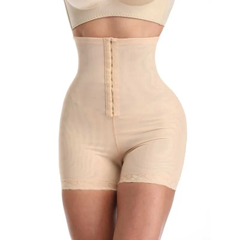 3 i 1 midja tränare spets hem rumpa lyftare och lår slankare shapewear panty kvinnor bodyshaper bantning mage kontroll underkläder plus storlek 6xl