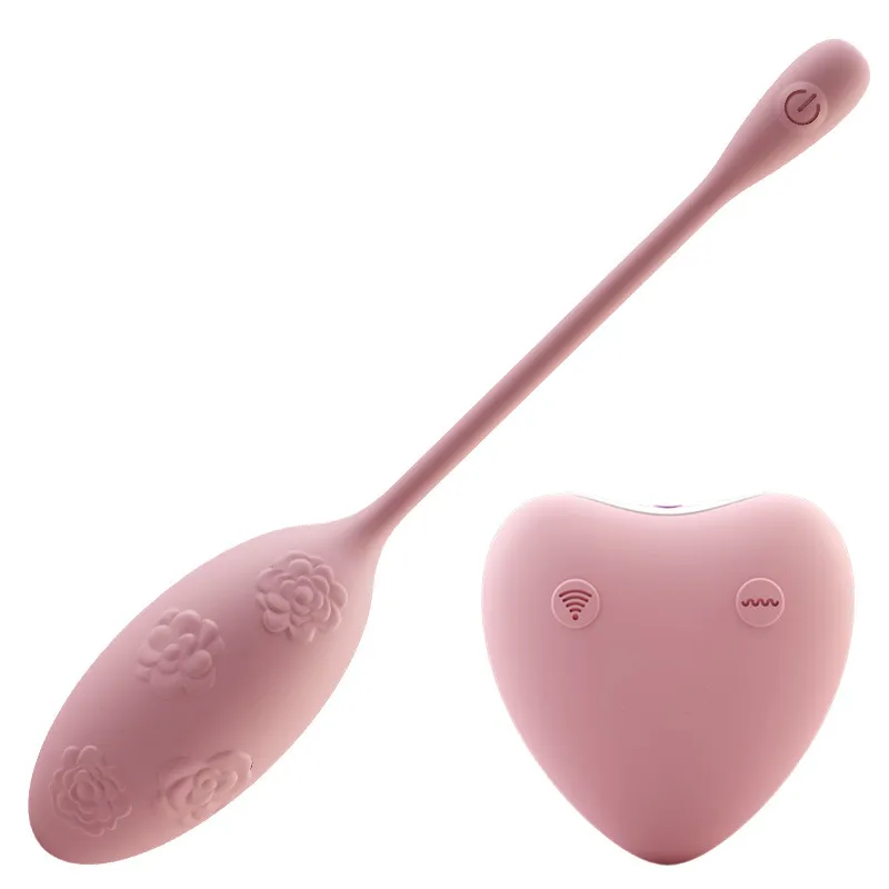 Oeuf de saut vibrant avec télécommande sans fil Rechargeable, boule d'amour Ben Wa pour femme, exercice serré, clitoris S_voghion.com