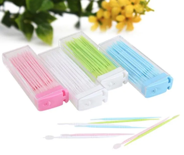 Colored clearance plastic toothpicks