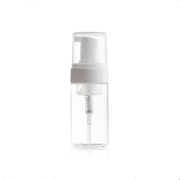 Bouteille de mousse en plastique rechargeable vide de 100ml, pompe, distributeur de savon moussant de voyage, bouteilles d'emballage de maquillage cosmétique