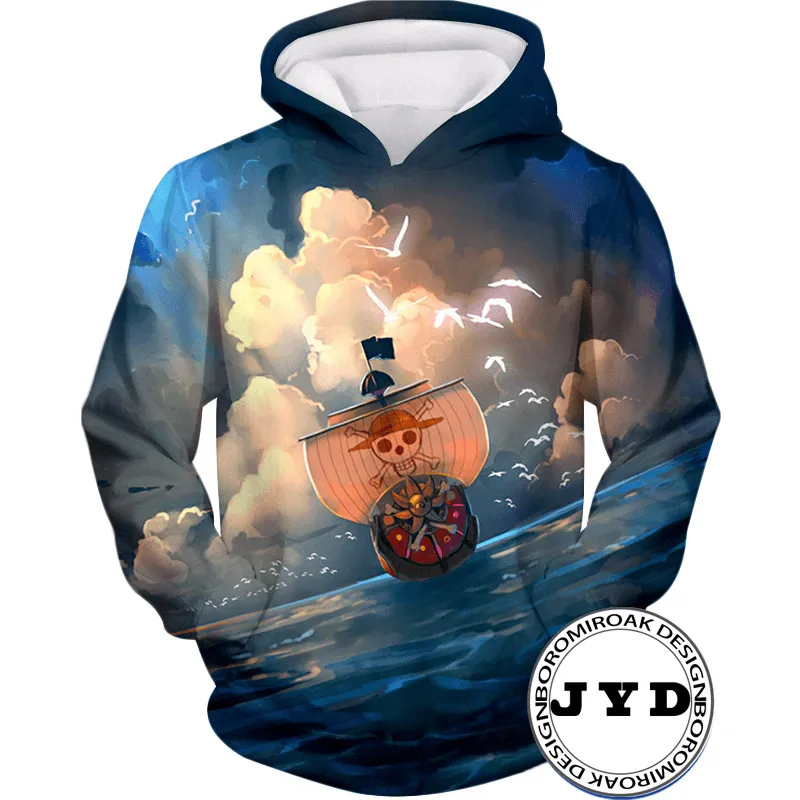 3D Hoodie Men Anime One Piece Hoodies NEW Sweater Spring Pullover Chic Sweatshirt Unisex Family Gifts 8 Styles S-5XL