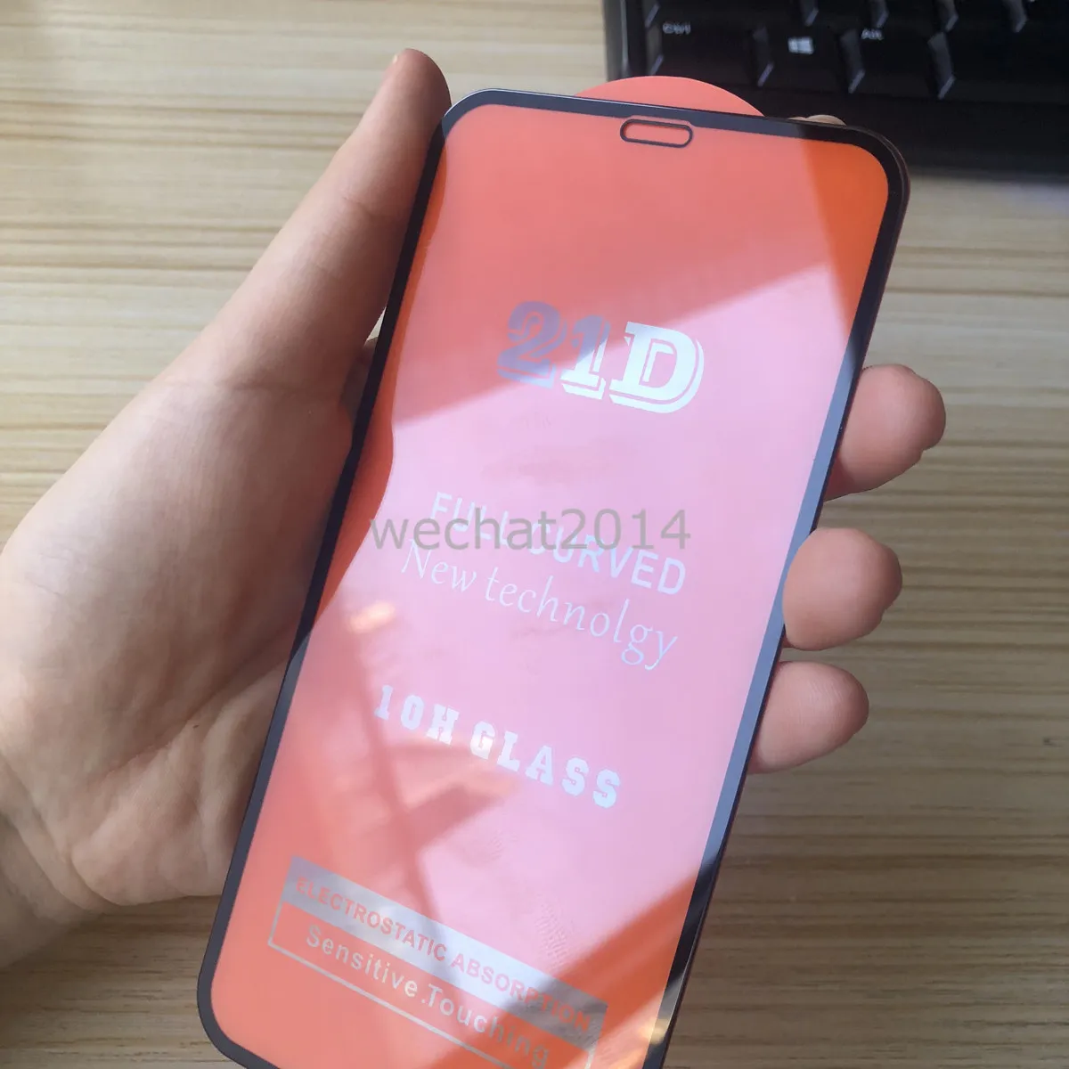 Lámina Vidrio Templado iPhone XR - 21D Completa