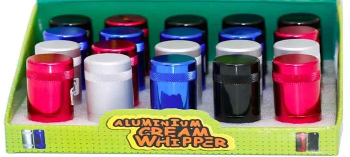 Aluminium Cream Whipper Aluminium Cracker Mix Farben kostenloser Versand
