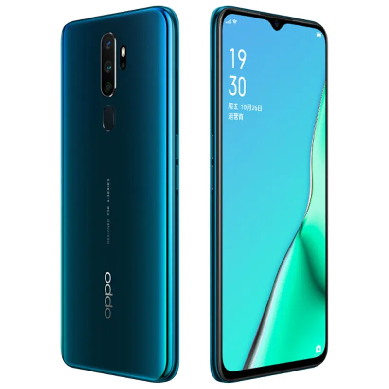 Orijinal Oppo A11 4G LTE Cep Telefonu 6GB RAM 256GB ROM Snapdragon 665 Octa Çekirdek 6.5 inç Tam Ekran 12.0MP Parmak İzi Kimlik Akıllı Cep Telefonu