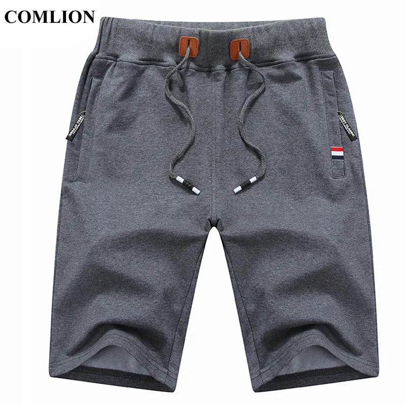 Casual Shorts Men Bomull Ny Ankomst Fashion Mens Shorts Sommar Märke Snygg Bermuda Beach Zipper Pocket Hög kvalitet 1